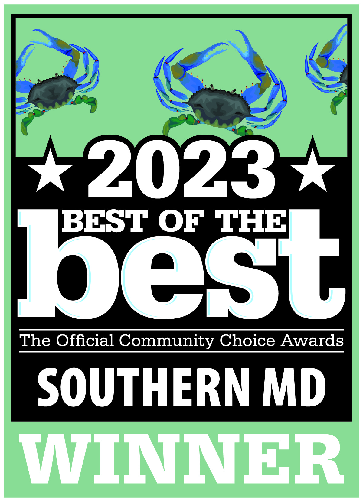 2023 Best of the Best Southern MD Winner - The Official Community Choice Awards